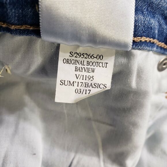 Old Navy Womens Jeans Size 18 Reg Original Bootcut Bayview Mid Rise Medium Wash - Picture 9 of 9